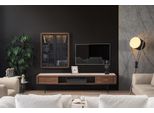 Gruppo Rtv Mobile Tv Basso Sideboard Cabinet 2Pcs Legno Brown Scaffale