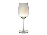 Calice Da Vino Intirilife Con Arcobaleno E Forma A Onda - Capacità 440 Ml - Calice Da Vino Bianco E Rosso Lavabile In Lavastoviglie Vetro Di Cristallo Antiurto