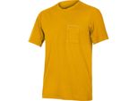 Maglietta Endura GV500 Foyle T E5084 - Uomo, Corta, Senape - Taglia Xl