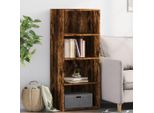 Maison Exclusive - Credenza Alta In Rovere Affumicato 50X41X124 Cm Materiale Ligneo