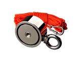 Magnete, Materiale Al Neodimio, Forza Di Trazione 150KG, 150KGX2 15M Rope, Forza Di Trazione Verticale-A