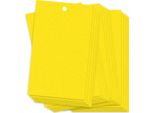 20 Trappole Adesive Per Insetti Volanti Delle Piante, 20×10 Cm, A Doppia Faccia E Tagliabili - Trappole Gialle Per Moscerini Dei Funghi E Afidi
