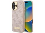 Guess Guhmp16Su4Gprp Iphone 16 6.1 RóżOwy/Rosa Custodia Rigida 4G Logo Piastra Magsafe