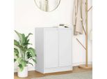 Best MöBel Cabinet Sideboard Bianco 57X34X76 Cm Materiale A Base Di Legno - Cassettiere CL7385961 1Pacco
