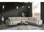 Divano Angolare Divano A L Divano Design Divano Imbottito Tessile Set Angolare Beige