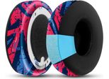 Inf Cuscinetti Auricolari Di Ricambio Per Cuffie Beats Studio3/2 Rosso+Blu