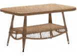 Tavolino Da Caffè Tavolino Tavolino Da Divano Tavolino In Rattan Tavolino Marrone