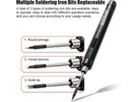 Usb Portable Intelligent Electric Soldering Iron Accessory Multifunctional Soldering Bit For Soldering Repairing And Maintenance Use (Accessori Per Saldatore Elettrico Intelligente Usb)