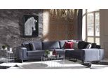 Lusso Divano Angolare A L Grigio Set Angolare Divano Tessile Divano Design Divano