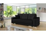 Divano A 3 Posti Divano In Tessuto Letto Funzione Divano Letto Nuovo Set Imbottito Nuovo