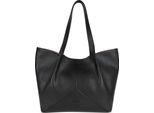 Bugatti Pelle Borsa Shopper Borsa A Tracolla Elsa Ladies Shopper Black Nero