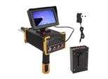 Metal Detector Con 15 M Di Profondità, Cercatore D'oro, Scanner Per Metalli, Raggio Di Ricerca 1000 M, Display GR8000 Con Bordo Giallo, 100-240 V, Spina Ue
