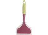 Spatola In Silicone Con Rivestimento Antiaderente, Spatola Larga Per Torte, Bistecche, Pizza E Altri Alimenti, Utensile Da Cucina (Verde)