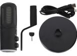 Microfono Dinamico, Interfaccia Xlr Usb, Schema Polare Cardioide, Microfono Rgb Per Giochi, Live Streaming, Podcasting