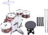Batteria Per Bambini, Jazz, Bambini, 5 Tamburi, Percussioni, Strumenti Musicali, Giocattoli
