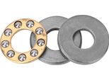 10Pcs Cuscinetti A Sfera Di Spinta Miniatura Ad Alta Precisione In Acciaio Piatto Set (F7-13M 7X13X4.5Mm)