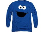 Sesame Street - Maglietta Unisex Uomo/Donna, Manica Lunga TV28608 (S) (Blu Reale)