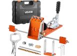 Vevor Kit Di Dime Per Fori Tascabili Kit Di Dime Per Fori Tascabili 12,7-38,1 Mm, Sistema Di Dime Per Fori Tascabili Con Valigetta Portautensili Morsetto A C Trapano A Gradino Chiave Esagonale Anello Di Arresto Trapano Punta Quadra