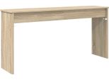 Vidaxl Supporto Per Pianoforte In Rovere Sonoma 130 X 32 X 64 Cm Materiale A Base Di Legno