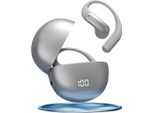 Inf Auricolari Bluetooth 5.3 Con Traduzione, Lunga Durata Batteria E Display D'argento
