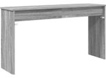 Vidaxl Supporto Per Pianoforte Grey Sonoma 120 X 32 X 64 Cm Materiale A Base Di Legno