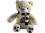 Newcastle United Fc - Orsacchiotto Paws TA14202 (Taglia Unica) (Bianco)