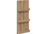 Syfax™ Scaffale Per Riviste Rovere Artigianale 43 X 11 X 102 Cm