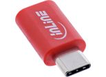 Inline® Blocco Dati Usb, Adattatore Da Spina USB-C A Presa USB-C, 240 W Pd