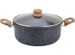 Kinghoff Pentola In Marmo Con Cestello Per Friggere 4L 64803
