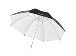 Walimex Pro Reflex - Ombrello Riflettente - Nero / Bianco - Ø109 Cm