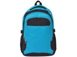 Vidaxl Zaino Scuola 40 L Nero E Blu