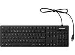 Keysonic 28084 Tas Keysonic KSK-8030IN (Uk) Industrietastatur 105T Black Bulk