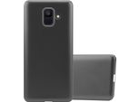 Cadorabo Cover Protettiva Per Samsung Galaxy A6 2018 Custodia In Grigio Per Telefono Cellulare Tpu Custodia In Silicone Cover Case