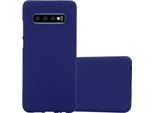 Cadorabo Custodia Protettiva Per Samsung Galaxy S10 Plus Custodia In Blu Telefono Cellulare Tpu Etui Cover Case