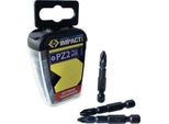 Set Di Bit C.K 10 Pezzi Phillips Pozidriv Tecnologia Di Controllo Della Torsione (T4560 PZ2LD10)