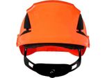 14X Elmetto Di Sicurezza 3M™ Securefit™ X5500, Ventilato, Ce, Arancione, X5507V-CE | Confezione (4 Pezzi)