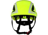 14X Elmetto Di Sicurezza 3M™ Securefit™ X5000, Ventilato, Riflettente, Ce, Verde Neon, X5014V-CE | Confezione (4 Pezzi)