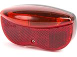 Luce Posteriore Ikzi Light 3 Led Batteria 6 X 11,5 Cm Nero/Rosso