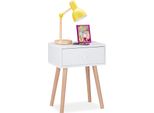 Comodino Scandinavo Relaxdays