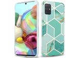 Cadorabo Custodia Protettiva Per Samsung Galaxy A71 5G In Tpu Verde Custodia Per Cellulare Custodia Cover