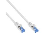 Inline - Cavo Patch - Da RJ-45 (M) A RJ-45 (M) - 50,0 M - Sftp, Pimf - Cat 6A - Senza Alogeni, A Trefoli, Senza Ganci - Bianco