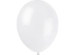Palloncini Decorazione Festa 12 Pezzi Bianchi - Taglia Unica