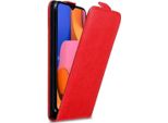 Cadorabo Custodia Per Samsung Galaxy A20S Cover Protettiva In Rosso Flip Case Custodia Del Telefono Cellulare Case Cover