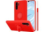 Cadorabo Custodia Per Huawei P30 Pro Cover Protettiva In Rosso Custodia Per Telefono Cellulare Tpu Custodia Cover