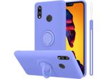 Cadorabo Cover Per Huawei P20 Lite 2018 / Nova 3E Cover Protettiva In Viola Custodia Per Telefono Cellulare Tpu Custodia Cover