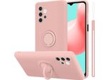Cadorabo Custodia Per Samsung Galaxy A32 5G Custodia Protettiva In Rosa Custodia Del Telefono Cellulare Tpu Etui Case Cover