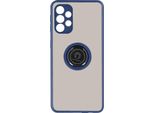 Avizar, Custodia Ibrida Per Cellulare Con Supporto Ad Anello Per Samsung Galaxy A32, Blu