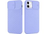 Custodia Cadorabo Per Apple Iphone 11 Custodia Protettiva In Tpu Viola Custodia Cover Fotocamera Protezione