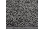Vidaxl Tappeto Shaggy Grigio Scuro 140X200 Cm Antiscivolo
