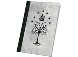 Sd Toys Il Signore Degli Anelli - Albero Bianco - Quaderno Premium '12X18X1Cm'.